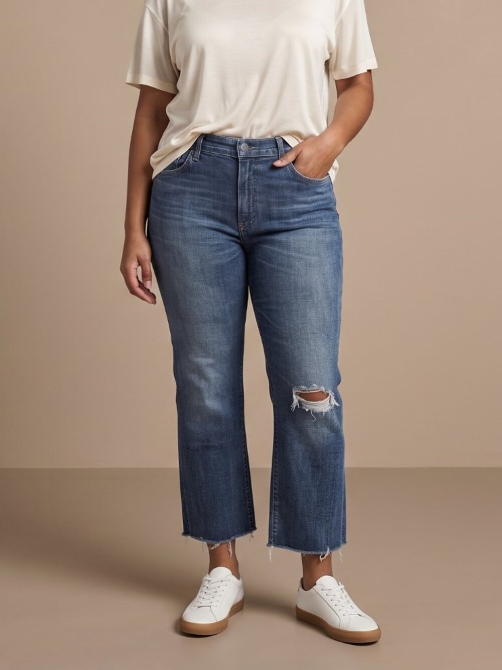 Citizens of Humanity Kick Out Crop Flare Jeans Size 32
